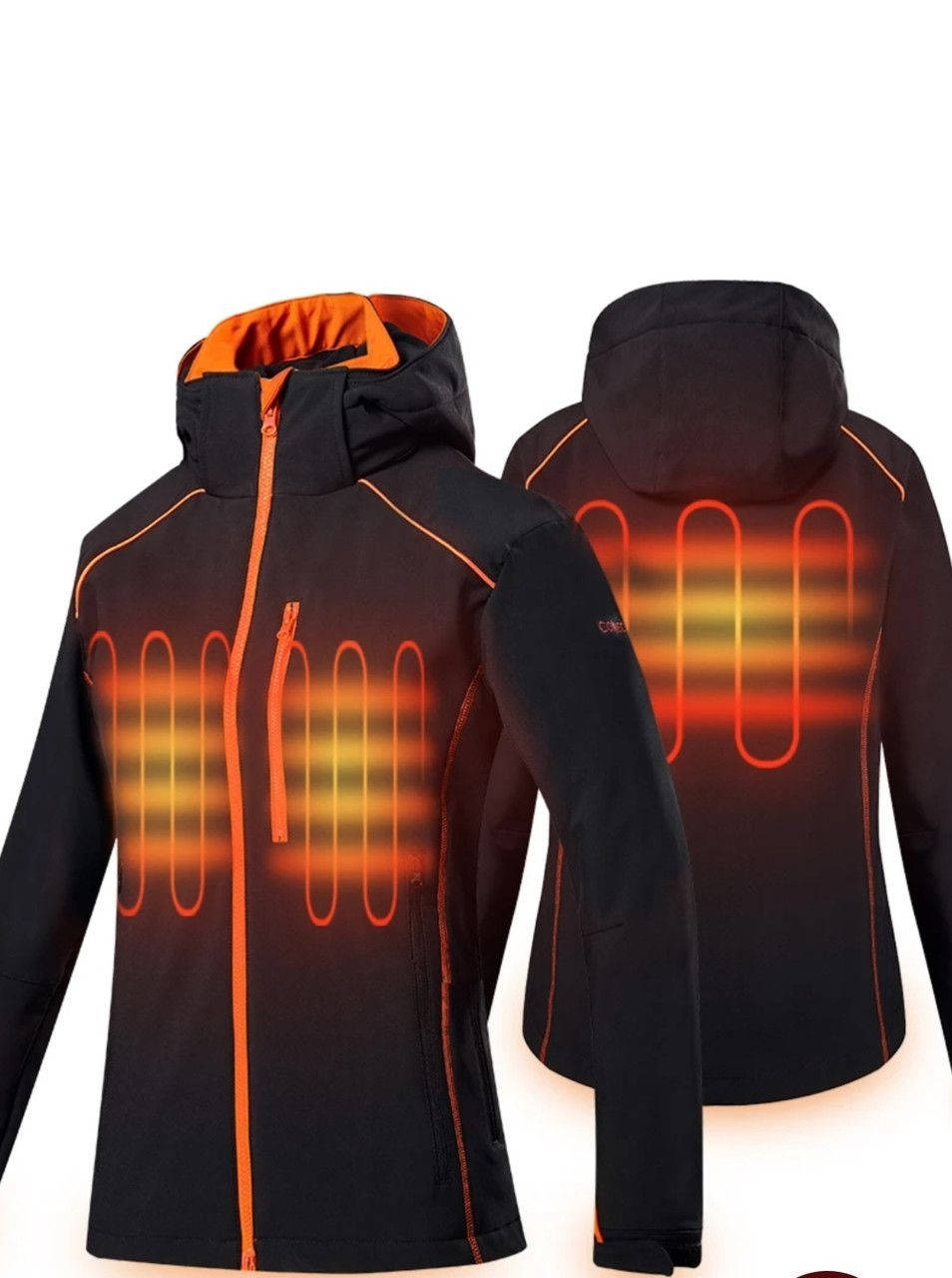 

Женская куртка с подогревом Slim Fit Electric Hoodie Jacket