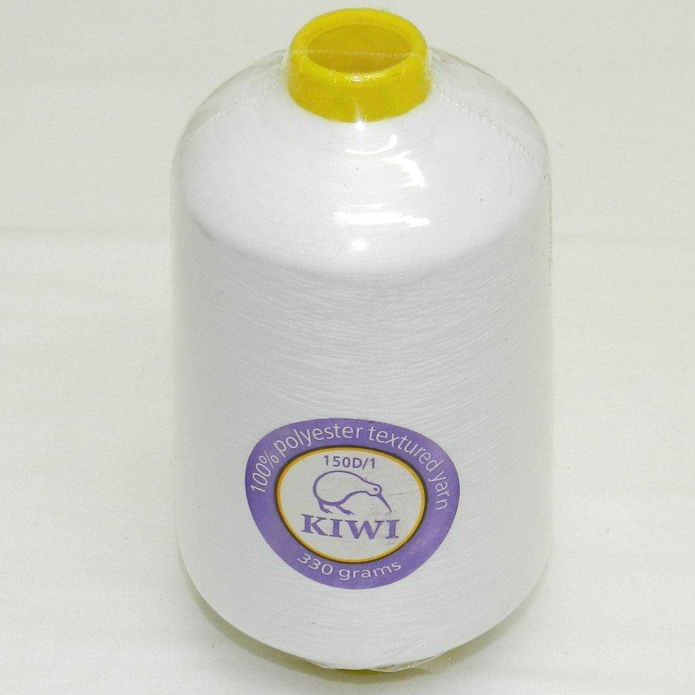 

Текстурированные Kiwi (киви) нитки для оверлока 150D/1 (20.000м.), белые (339-Kiwi-111)