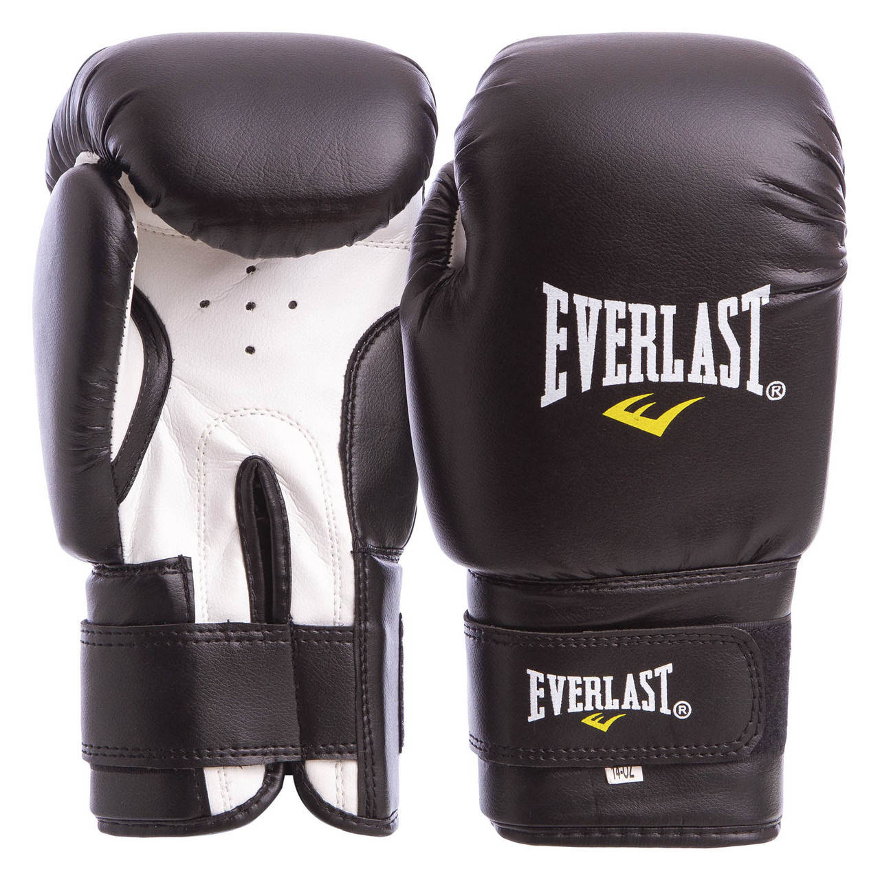 

Перчатки боксерские на липучке ЮНИОР Everlast MA-0033 черный 12