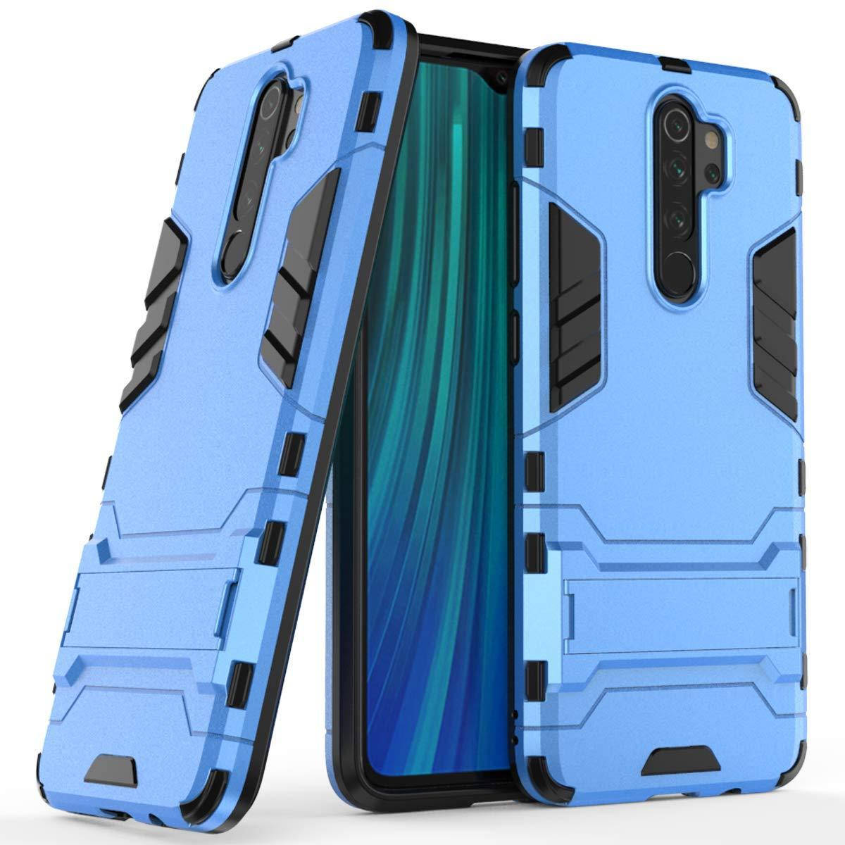 

Чехол Iron для Xiaomi Redmi Note 8 Pro бронированный бампер Blue
