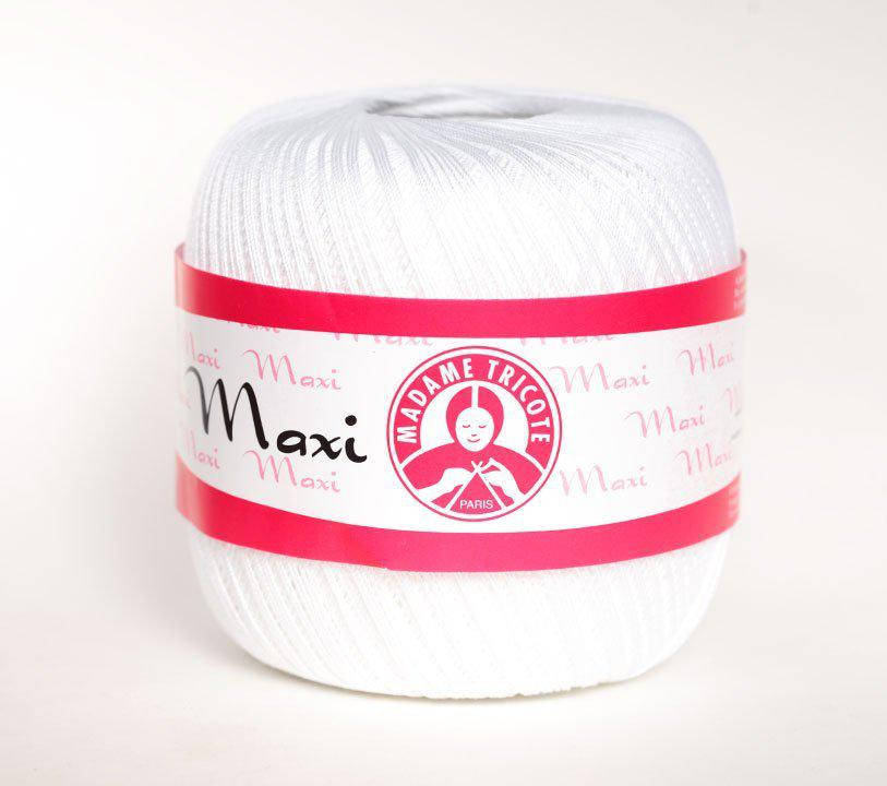 

Пряжа Madame Tricote Maxi 1000 (Мадам Трикот Макси), Белый