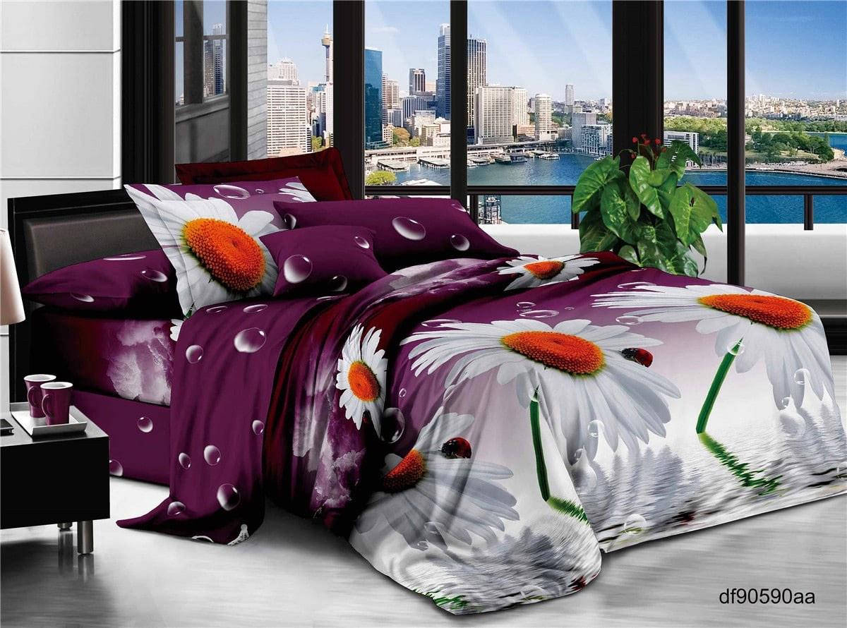 

Ромашенька - Бязь 3D - Двухспальный комплект