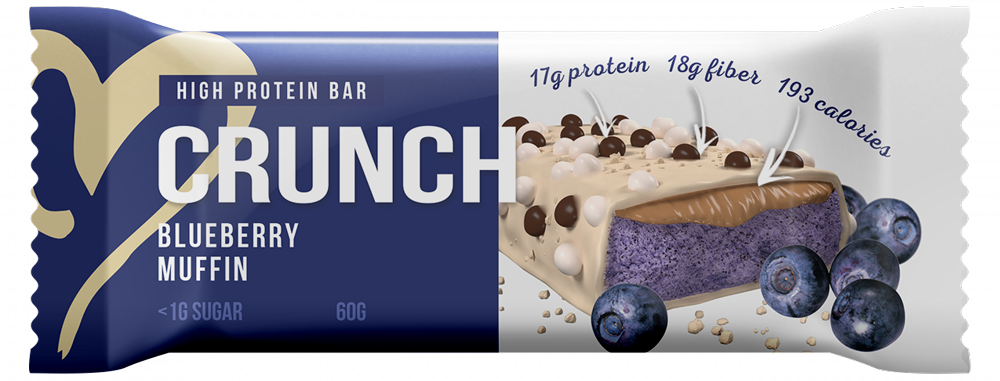 

Протеиновый батончик BootyBar Cranch Черничный Маффин (50 грамм)