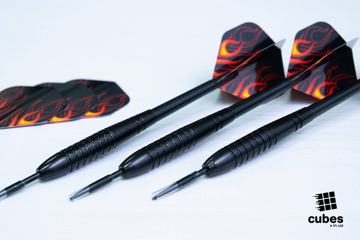 

Дротики для дартс «Hell fire» (+3 оперения в подарок) 3 шт.