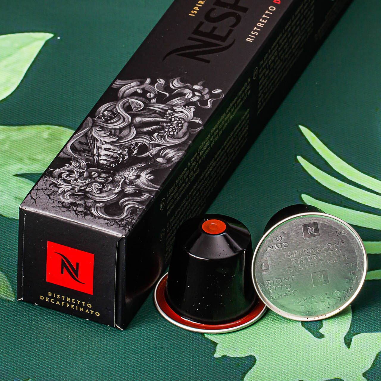 

Ristretto Italiano Decaffeinato-оригинальные капсулы Nespresso (Неспрессо), Швейцария