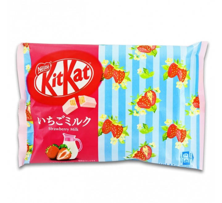 

Батончики Kit Kat Strawberry Milk Flavor 11 mini