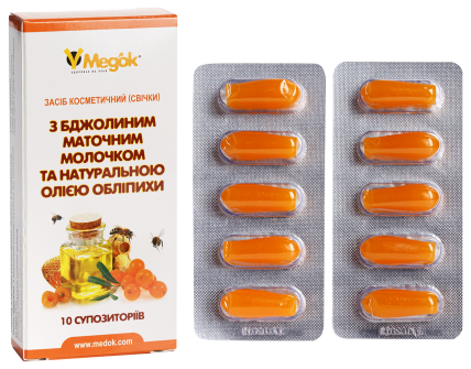 

Фитосвечи с маточным молочком Медок, 10 шт