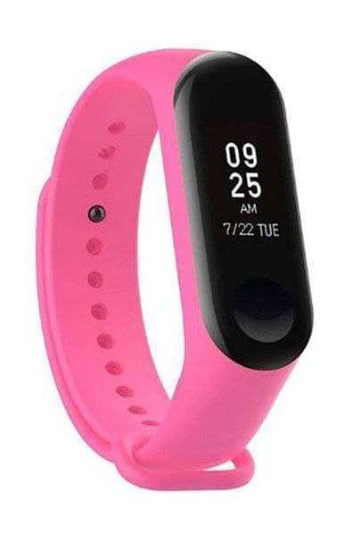 

Ремешок для фитнес браслета Xiaomi Mi Band 3 / 4 - Розовый