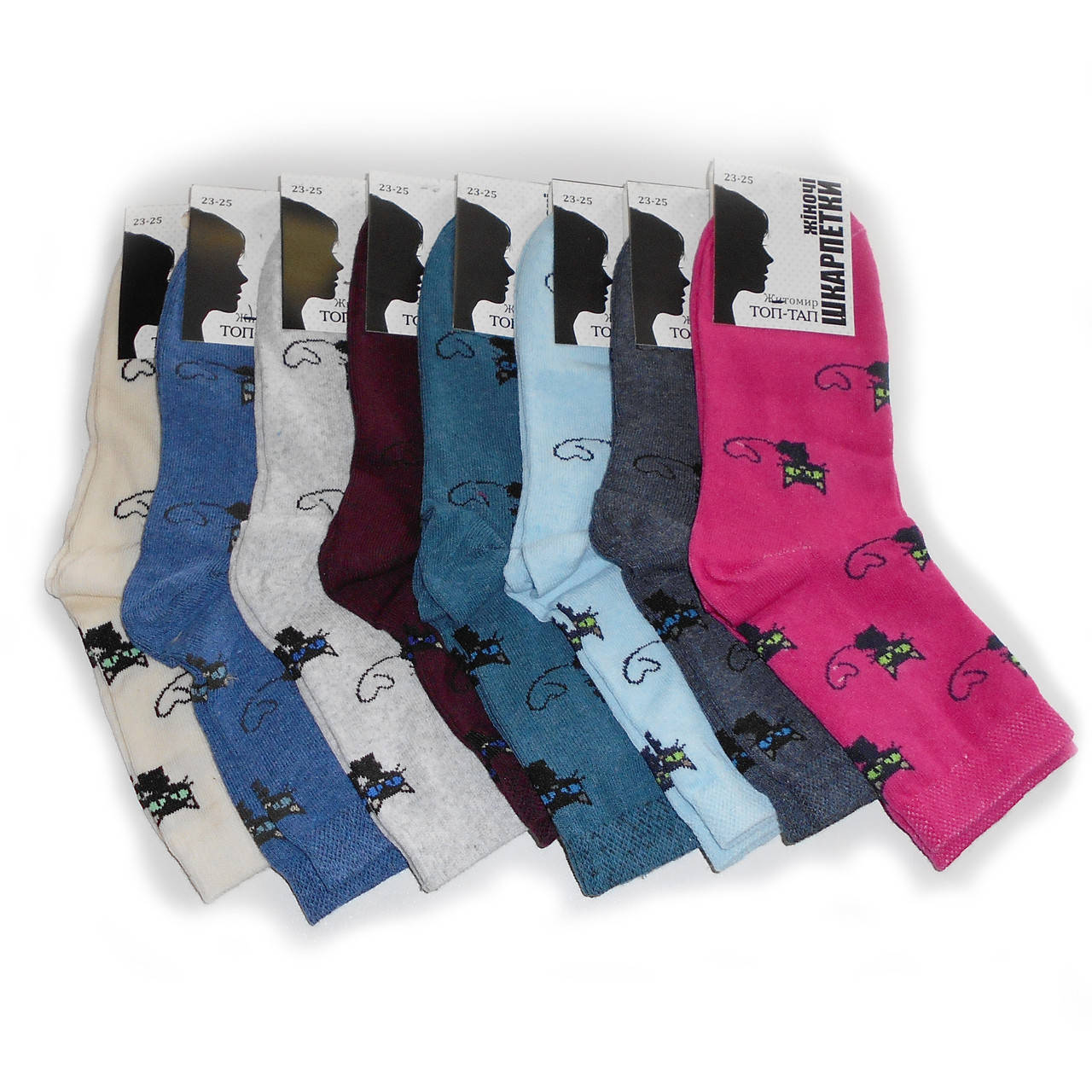 

Женские носки Топ-Тап от 12,00 грн./пара (котики), Разные цвета