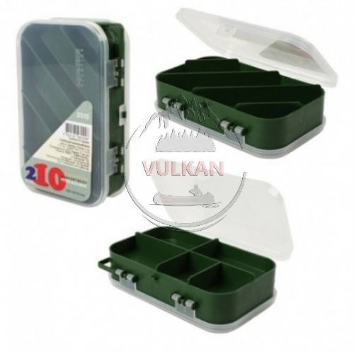 

Рыбацкая двухсторонняя коробка (10 ячеек) AQUATECH 2510