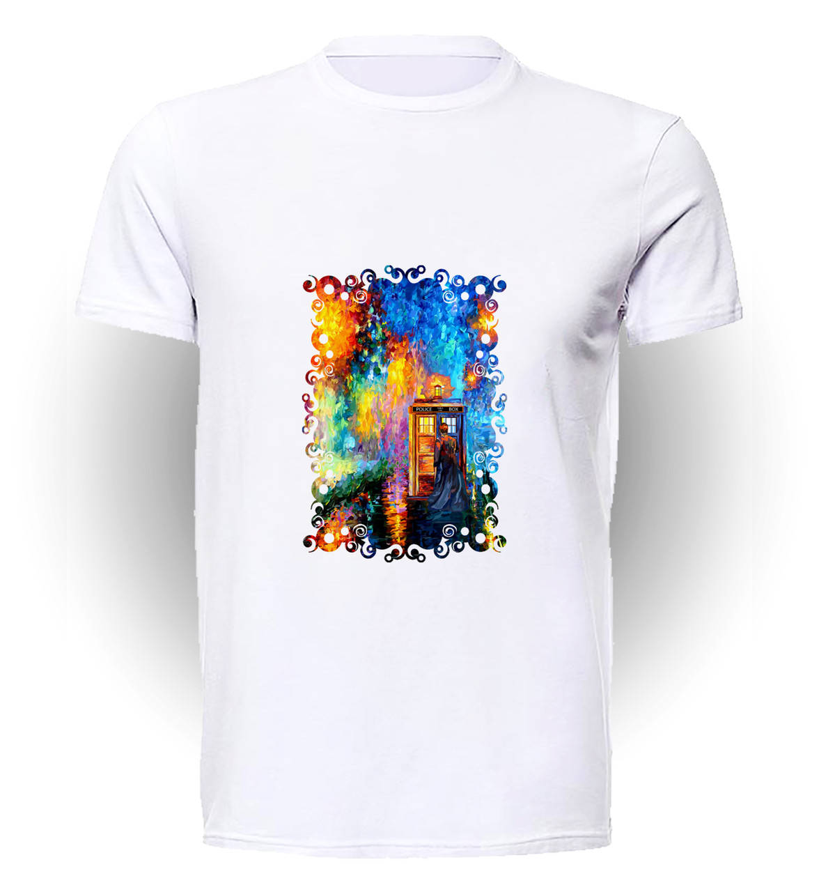 

Футболка GeekLand Доктор Кто Doctor Who Paint DW.001.25