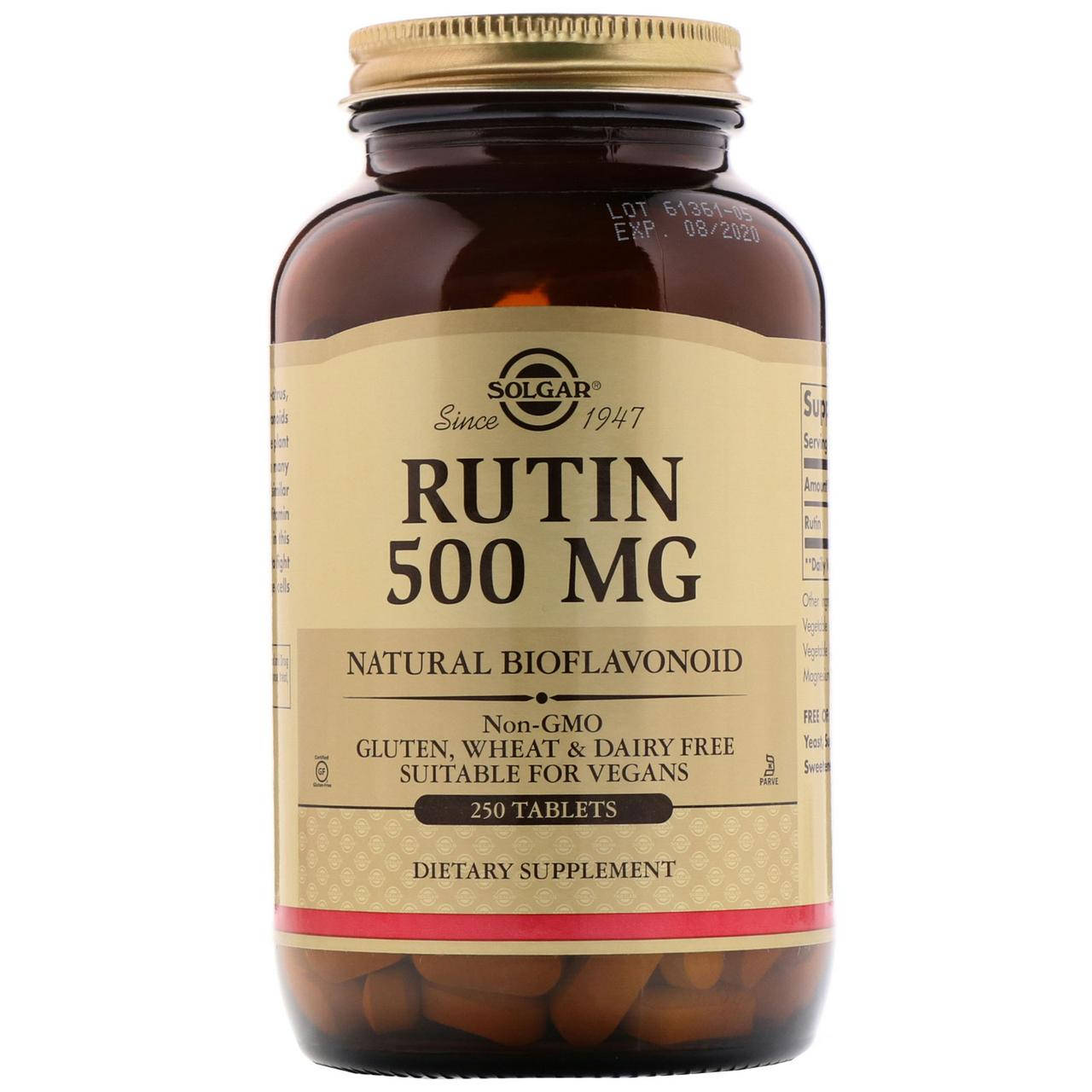 

Рутин (Rutin) 500 мг 250 таблеток