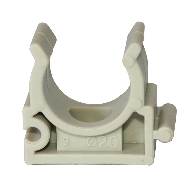 

Клипса PPR Ø50 Tebo серая 25/300, Серый