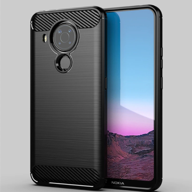 

TPU чехол накладка Urban для Nokia 5.4 (4 цвета) черный