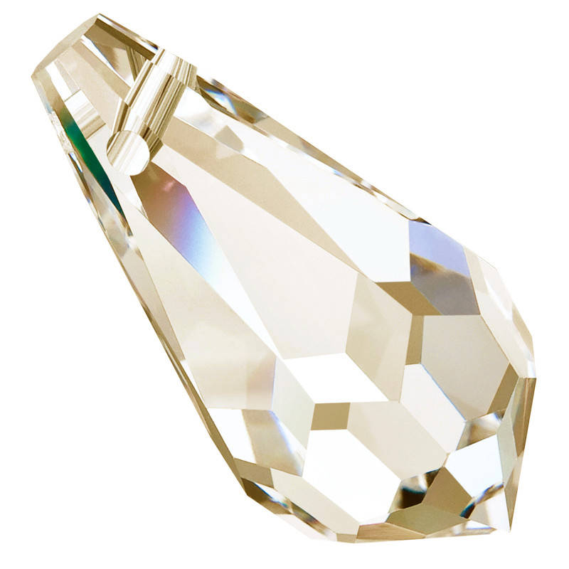 

Хрустальные подвески 984 Preciosa (Чехия) 9x18 мм Crystal Honey, Коричневый