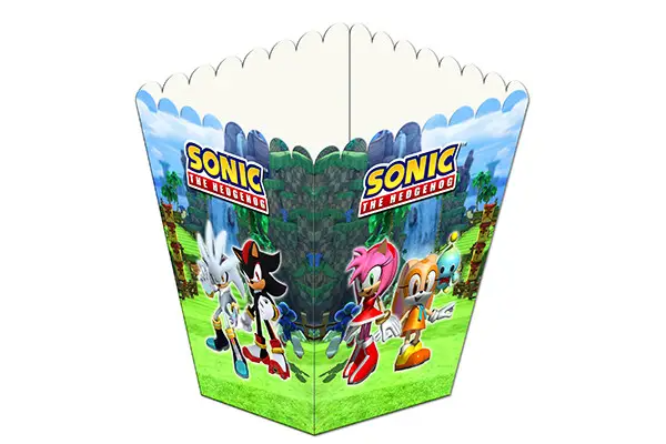 

Коробочки для попкорна и сладостей Соник Sonic