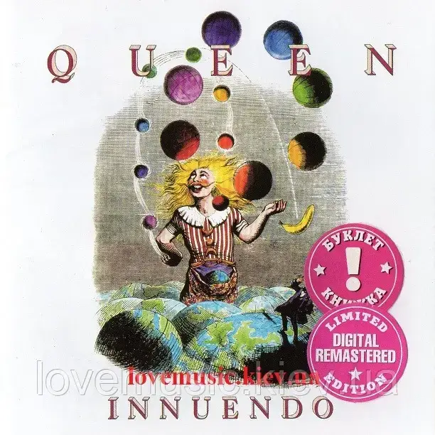 

Музичний сд диск QUEEN Innuendo (1991) (audio cd)