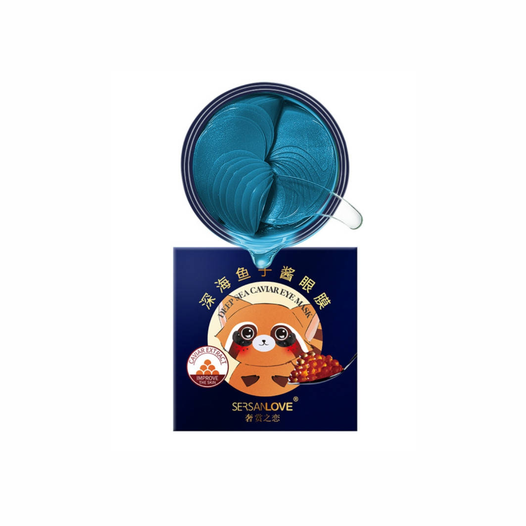 

Гидрогелевые патчи для глаз с экстрактом икры Sersanlove Deep Sea Caviar Eye Mask