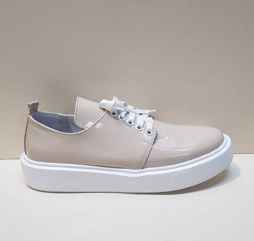 

STTOPA Размеры 36-43. Кеды больших размеров кожаные. С4-6-3643-4 Бежевые 42, Бежевый