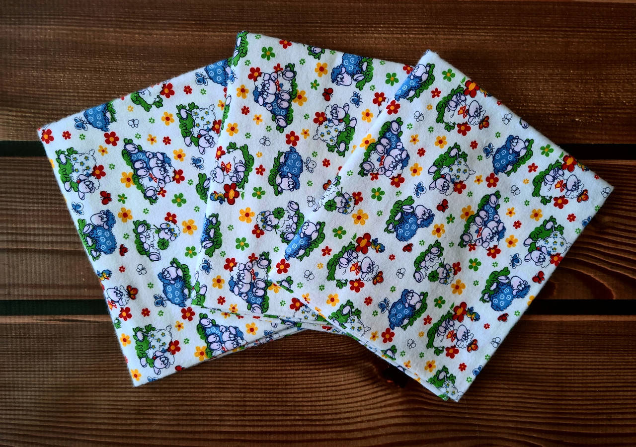 

Пеленка фланелевая/байковая 90х80