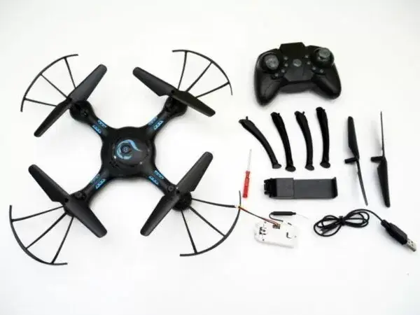 

Квадрокоптер QY66-X05 c WiFi камерой ( Черный, Белый), дрон на радиоуправлении,