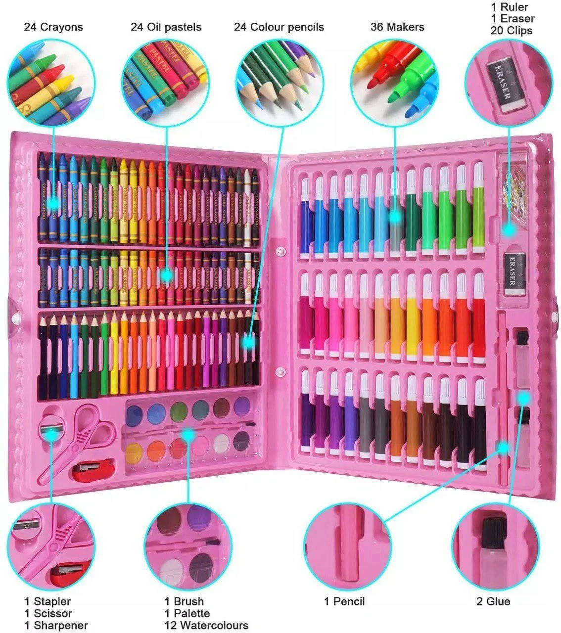 

Набор для рисования Super Mega Art Set 150 предметов