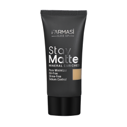 

Матирующий тональный крем Stay Matte MakeUp Farmasi 05 бронзовый