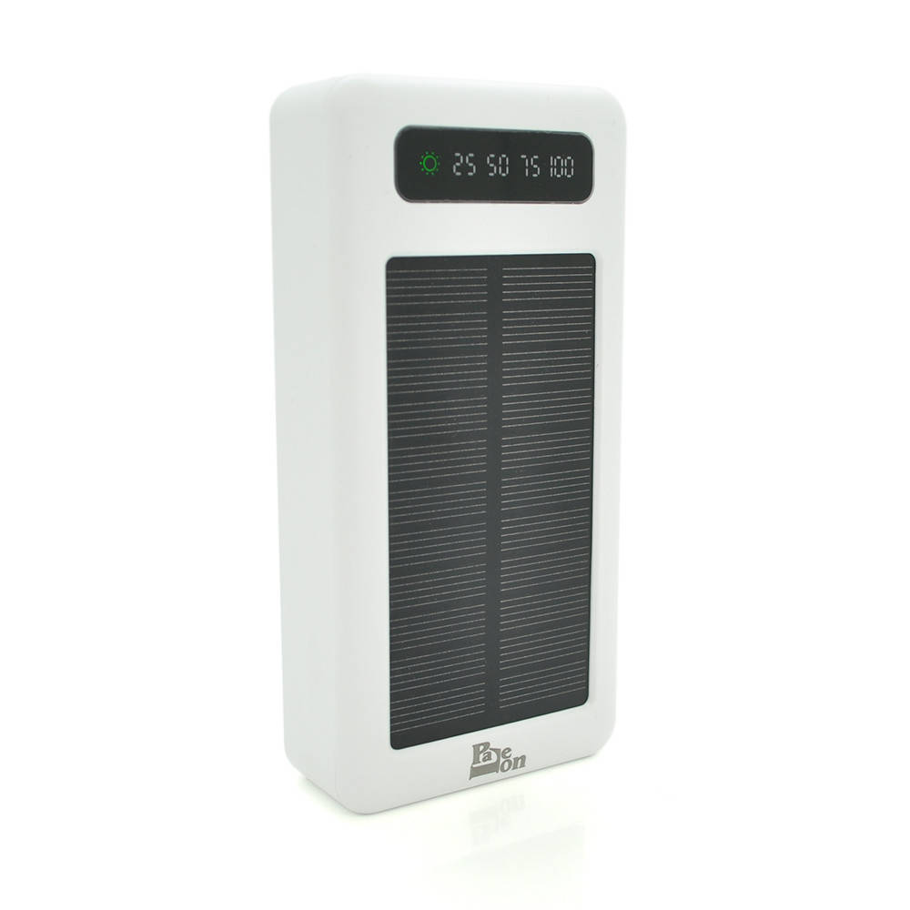 

Power bank Solar PLO-SP20G 20000mAh, Black, Blister