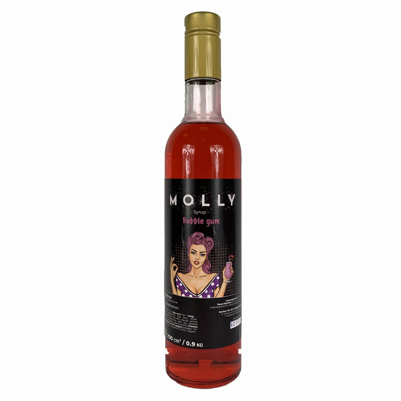 

Сироп MOLLY Бабл Гам 700 мл