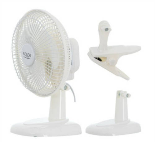 

Вентилятор Adler AD 7317 с клипсой + основа 15 см