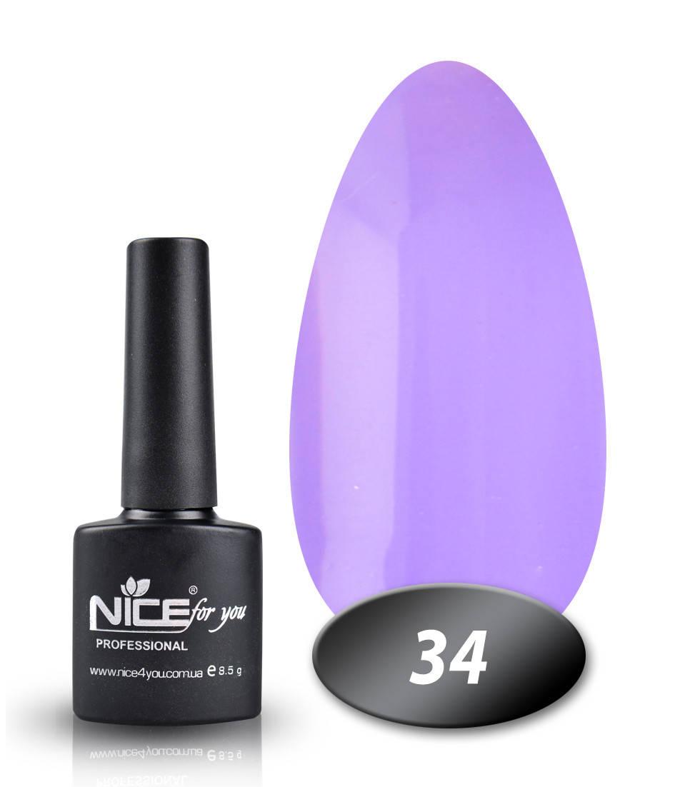 

Гель лак Nice 034