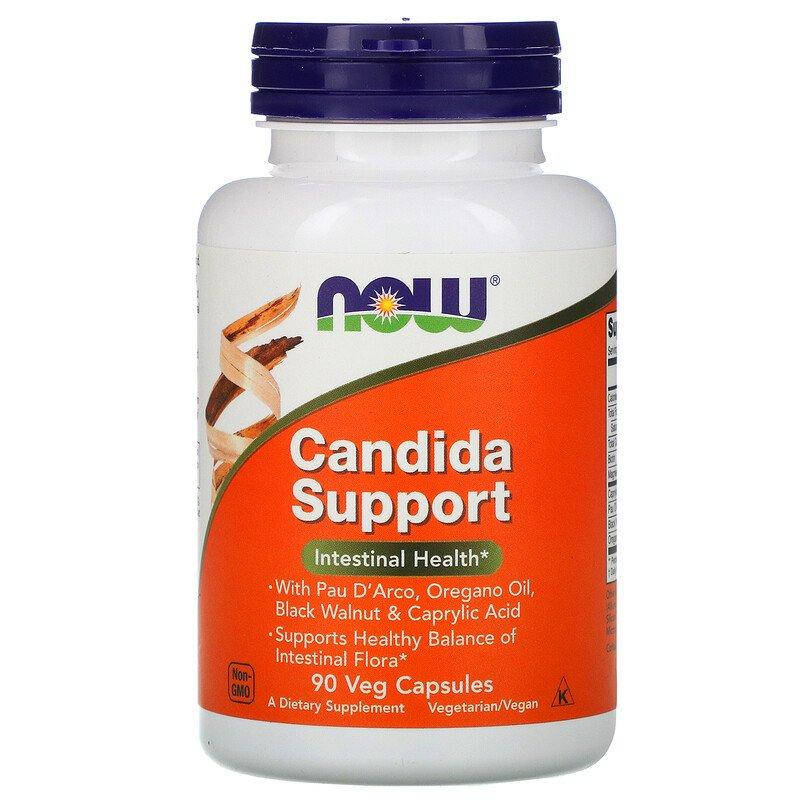 

Комплекс для микрофлоры кишечника "Candida Support", Now Foods, 90 капсул