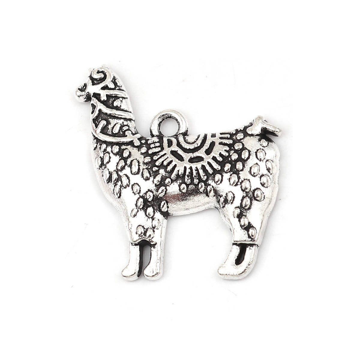 

Подвеска Животное " Альпака ", Металлическая, Цвет: античное серебро, 25 мм x 24 мм