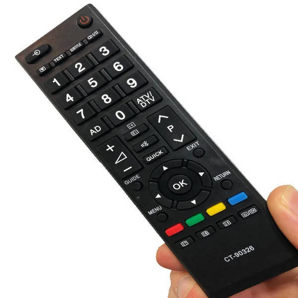 

Пульт для телевизора toshiba ct-90326, Черный