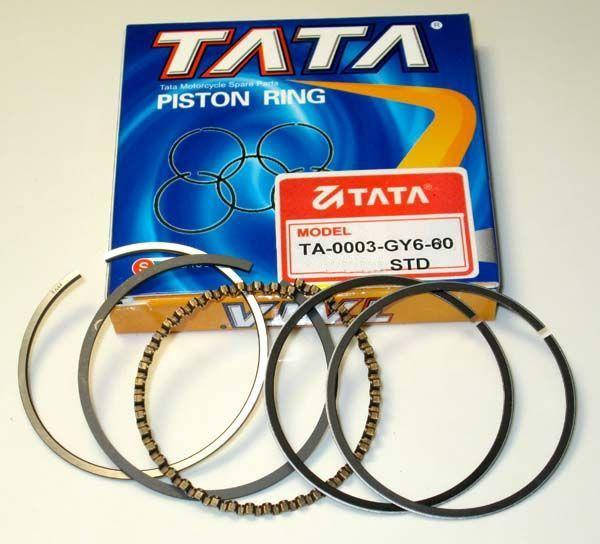 

Кольца поршневые 4Т GY6-80СС (139QMB)﻿, DELTA-70, STD (Ø47,00mm) "TATA"
