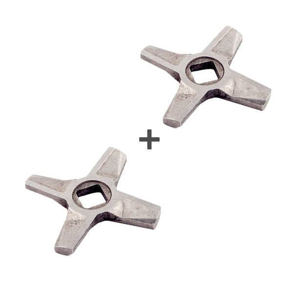 

Комплект ножей ZMMA028X NR8 (2 шт) для мясорубок Zelmer \ Bosch