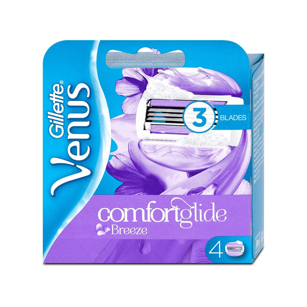 

Сменные картриджи Gillette Venus 3 Breeze 4 шт (7702018886364)