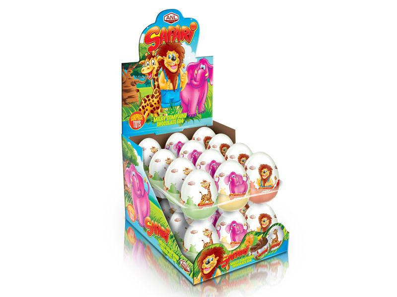 

Шоколадное яйцо Сафари Safari 25 гр.