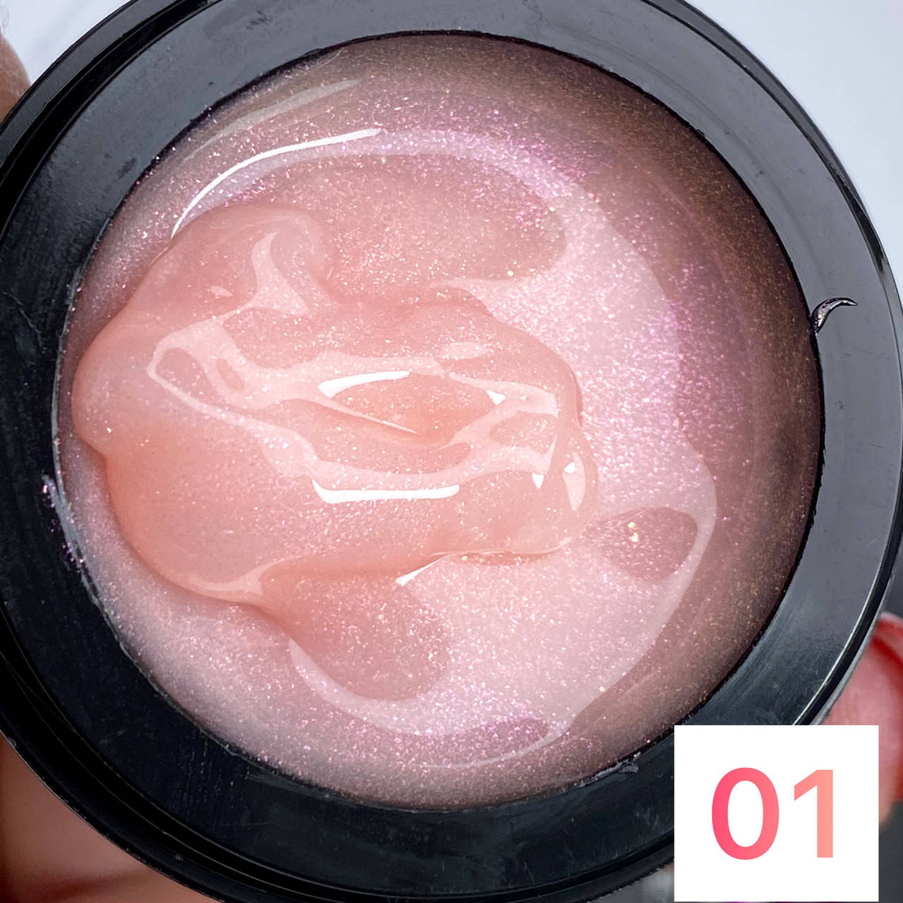 

Акрил-Гель Master 15 ml #01 shimmer peach