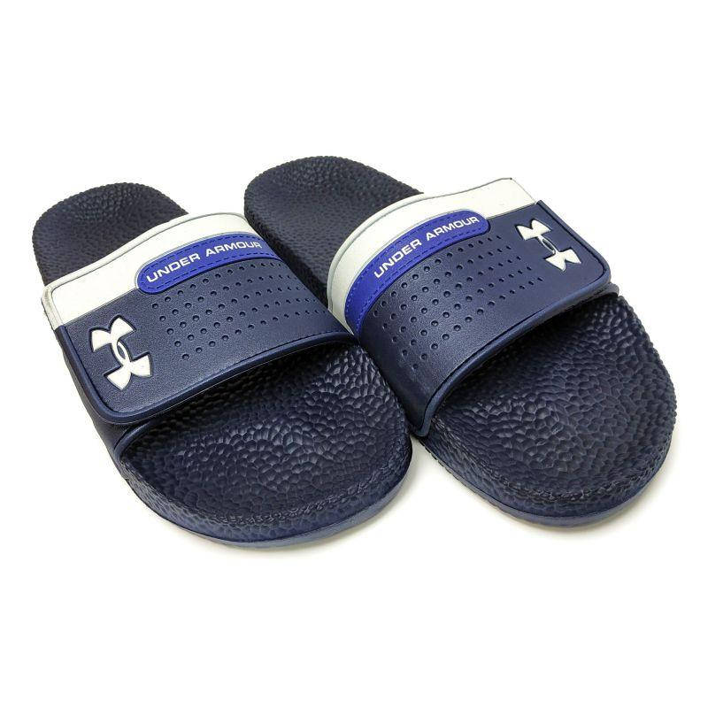 

Мужские шлепанцы на липучке Даго летние сланцы синие 701, Синий