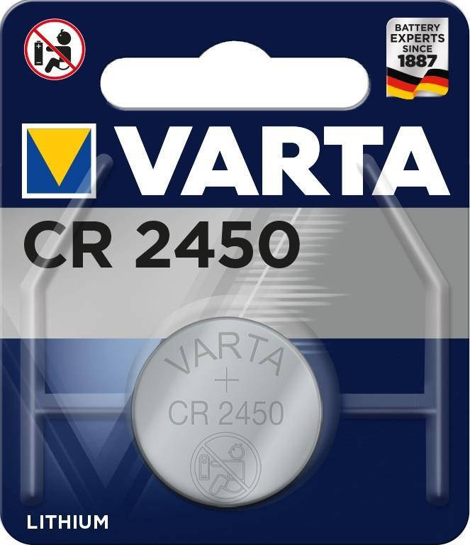 

Батарейка VARTA CR 2450 BLI 1 LITHIUM