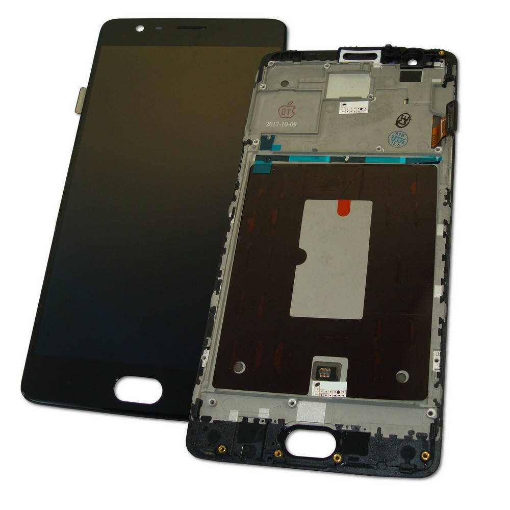 

Дисплей OnePlus 3T с сенсором и рамкой черный, TFT