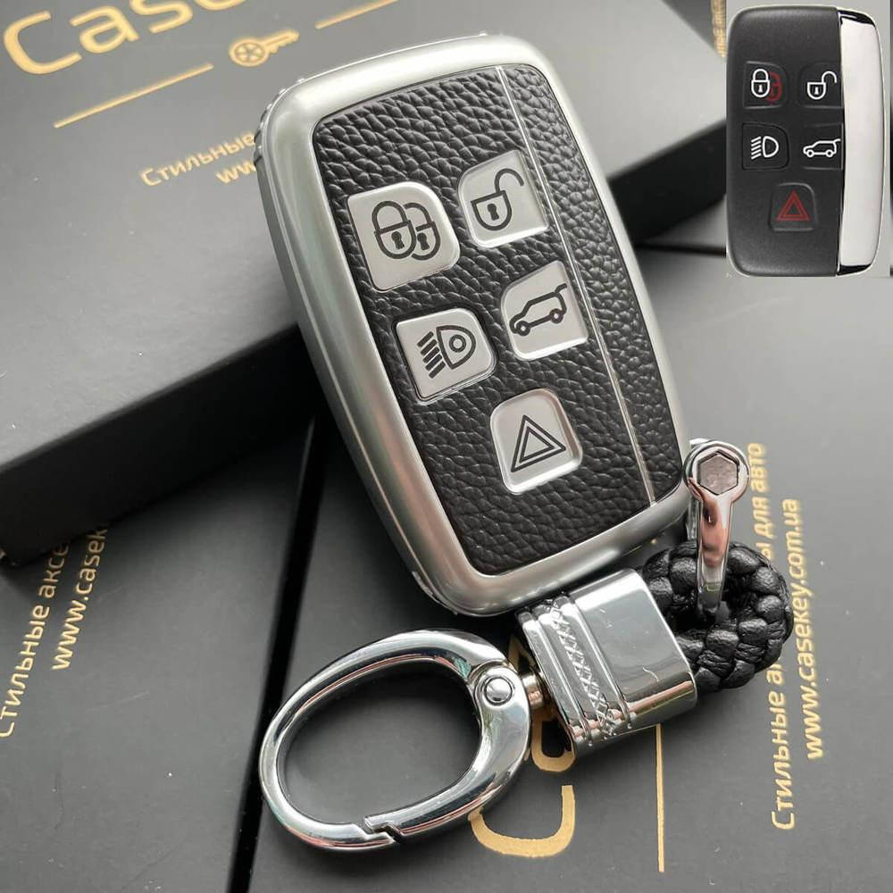 

Силиконовый чехол для ключа Jaguar, Черный