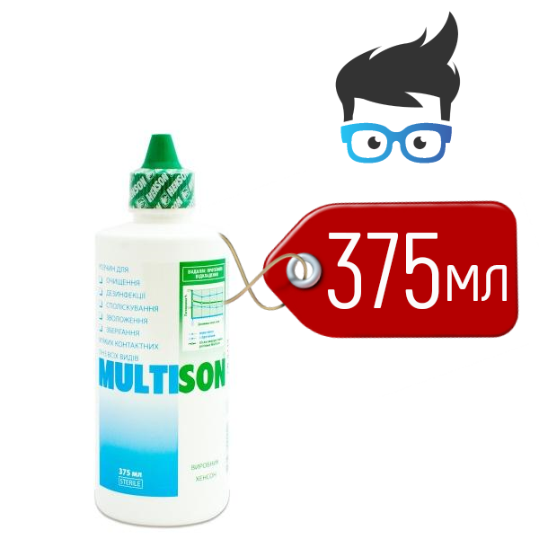 

Розчин для лінз Multison (Henson) 375 мл