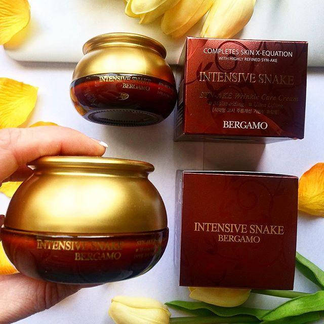 

Антивозрастной крем для лица со змеиным ядом BERGAMO Intensive Snake Syn Ake Wrinkle Care Cream
