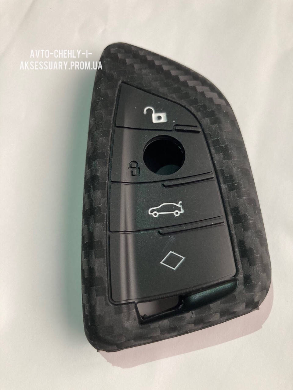 

Силиконовый чехол для ключа БМВ (BMW) X5, Черный