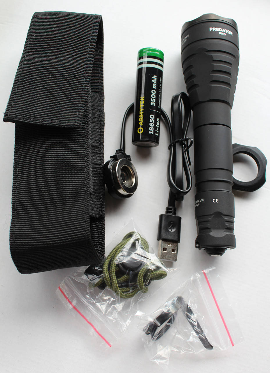 

Фонарь Armytek Predator Pro v3.5 Magnet USB XHP35 HI (белый свет)
