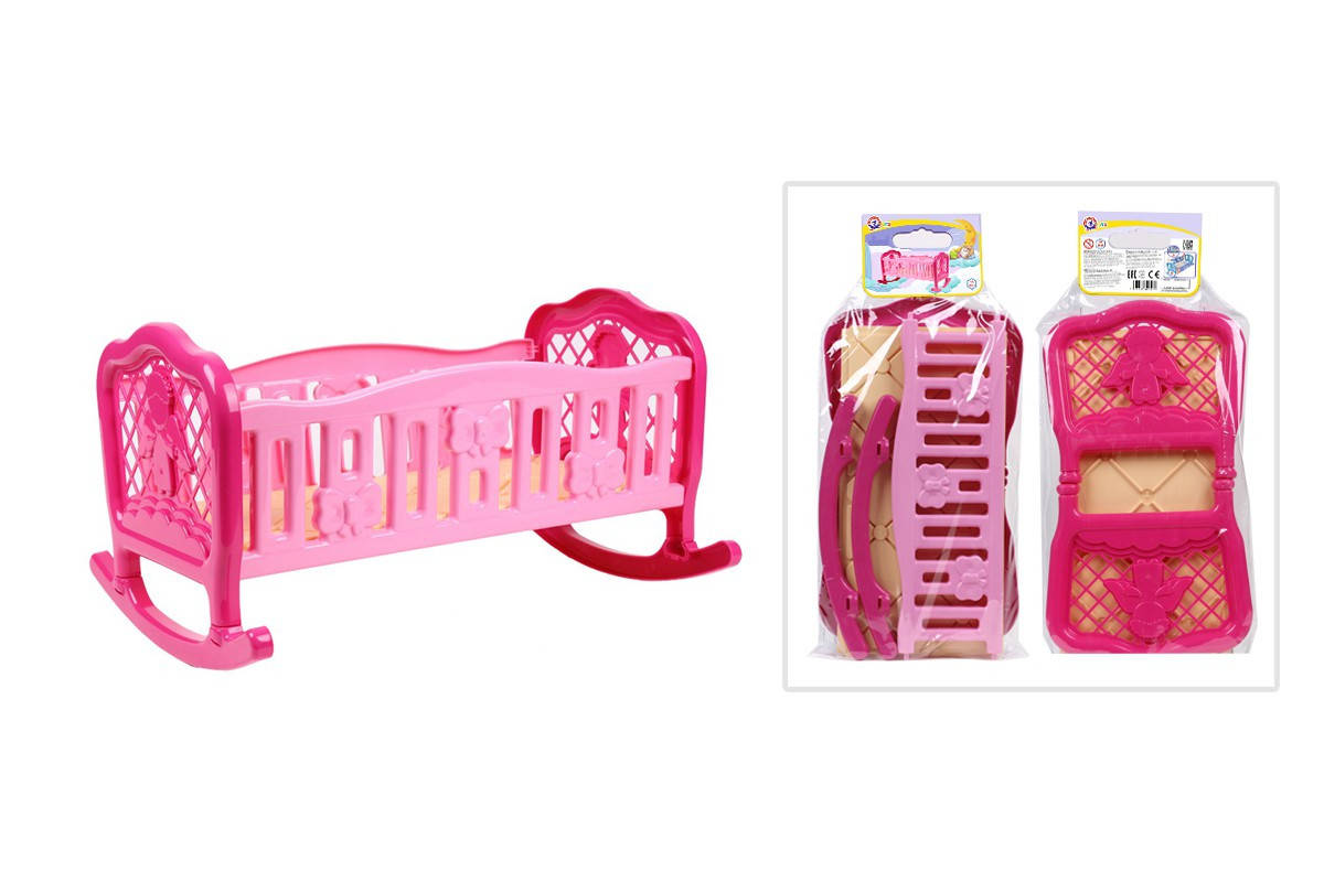 

Іграшка "Колиска для ляльки ТехноК", арт. 4531 рожева