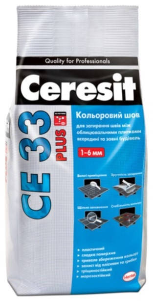 

Ceresit CЕ 33 plus/2кг 131 Темно коричневий шов 1995644