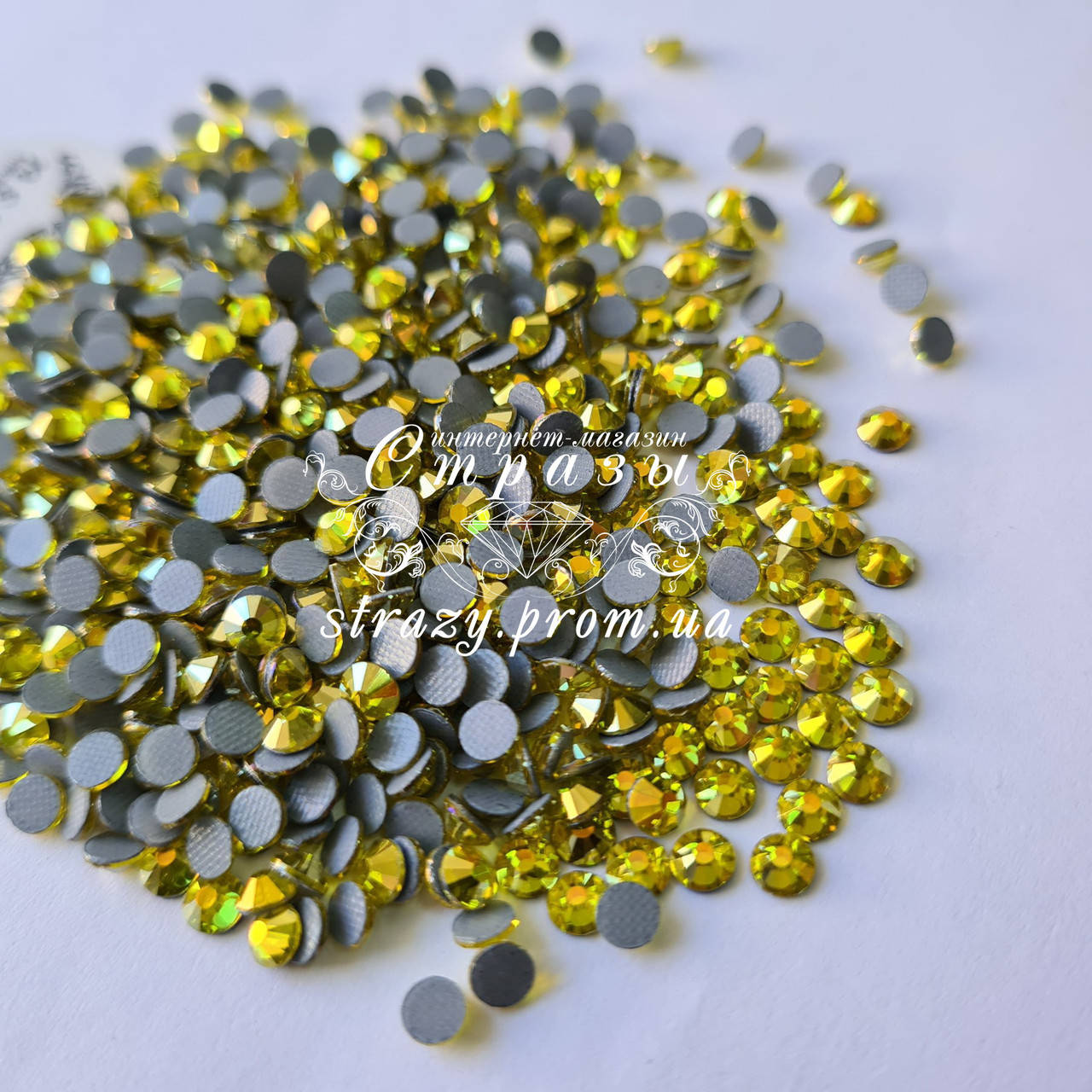 

Термо стразы Lux ss16 Citrine AB (4.0mm) 100шт